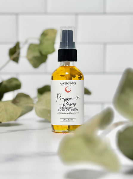 Pomegranate + Rosehip Regenerating Facial Oil Serum