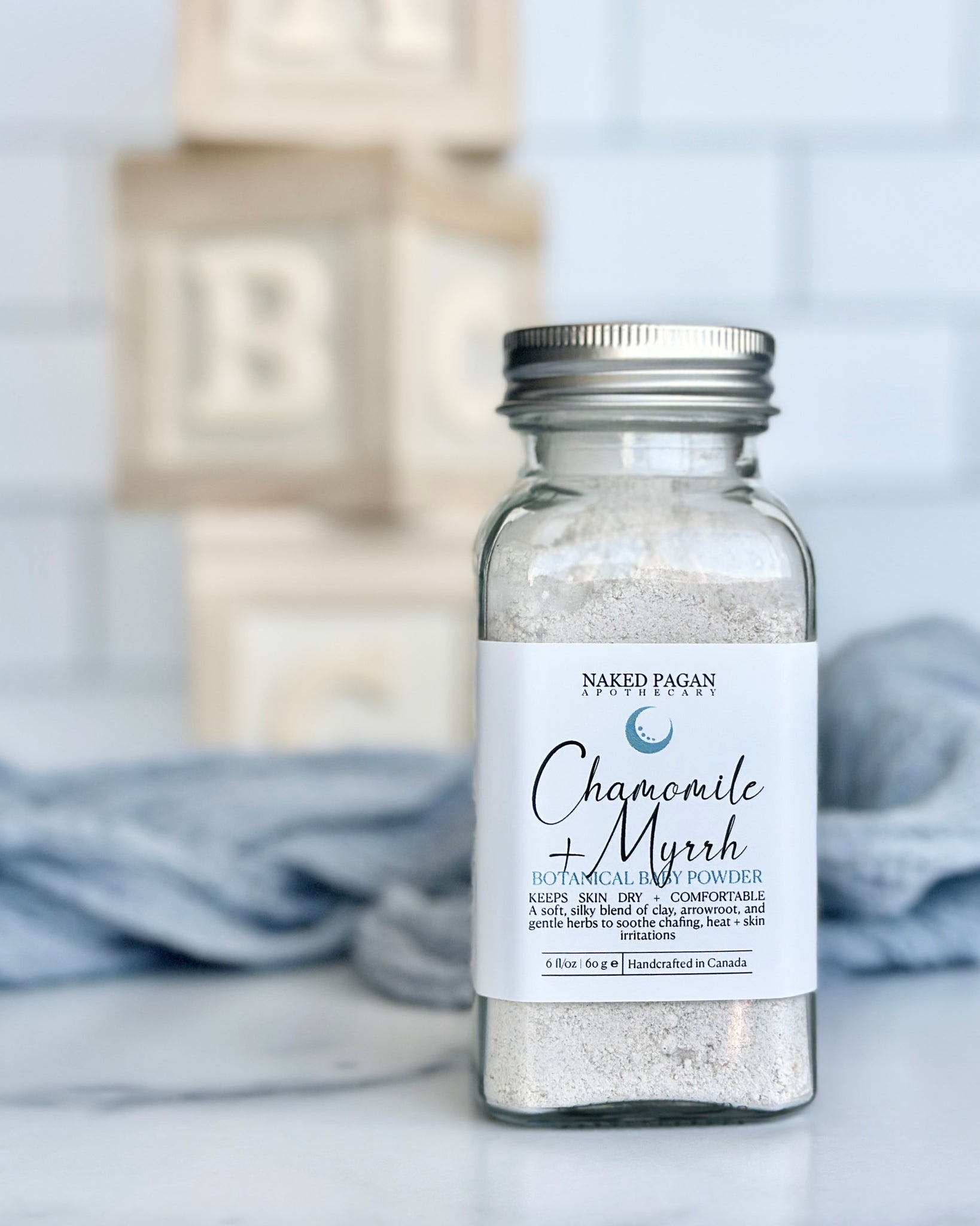 Botanical Baby Powder - Chamomile + Myrrh