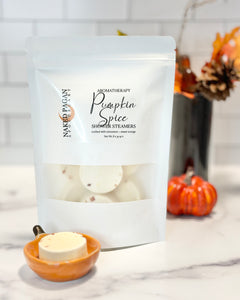 Pumpkin Spice Aromatherapy Shower Steamers