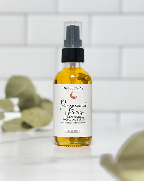 Pomegranate + Rosehip Regenerating Facial Oil Serum