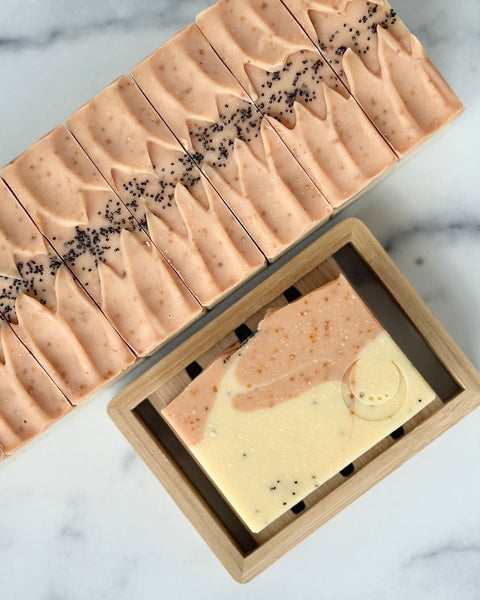 Mint Grapefruit Exfoliating Soap