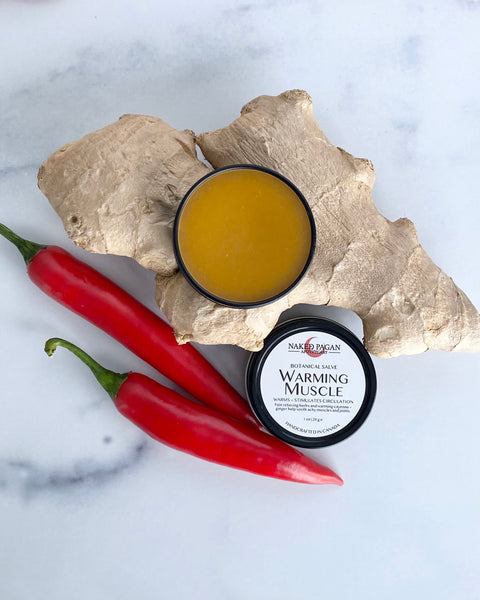 Warming Muscle Botanical Salve