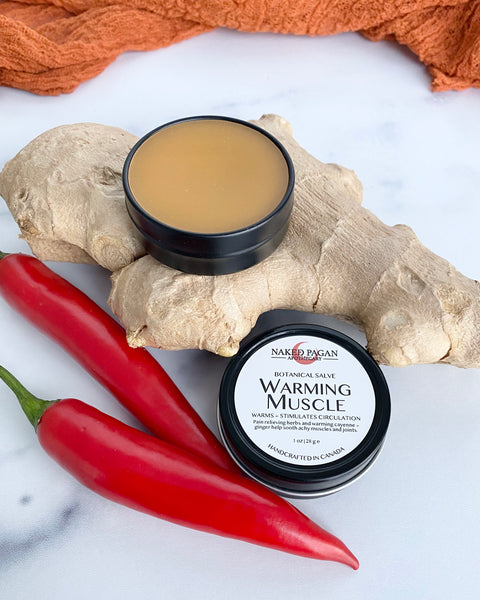 Warming Muscle Botanical Salve