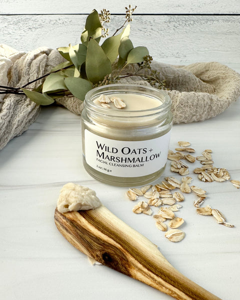 Wild Oats + Marshmallow Cleansing Balm