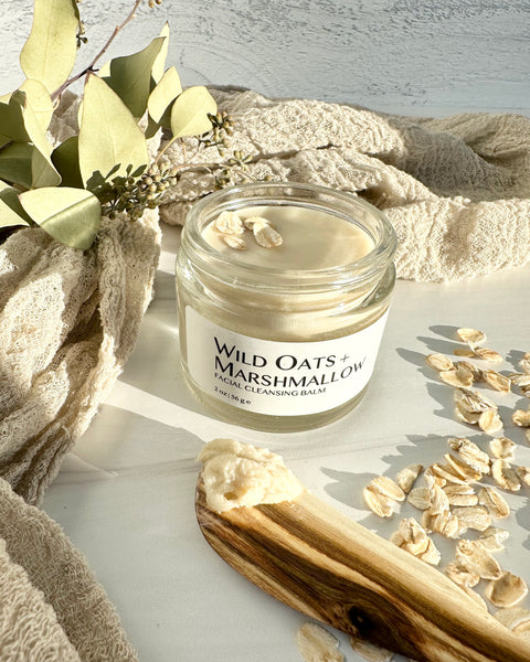 Wild Oats + Marshmallow Cleansing Balm