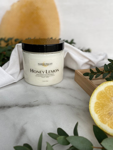 Honey Lemon Sugar Scrub