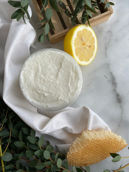 Honey Lemon Sugar Scrub